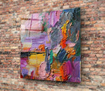 Abstract Art Glass Wall Art.