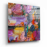 Abstract Art Glass Wall Art.