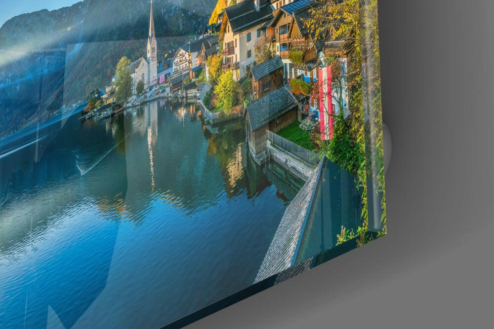 Hallstatt Glass Wall Art.