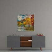 Lake Glass Wall Art.