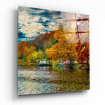 Lake Glass Wall Art.