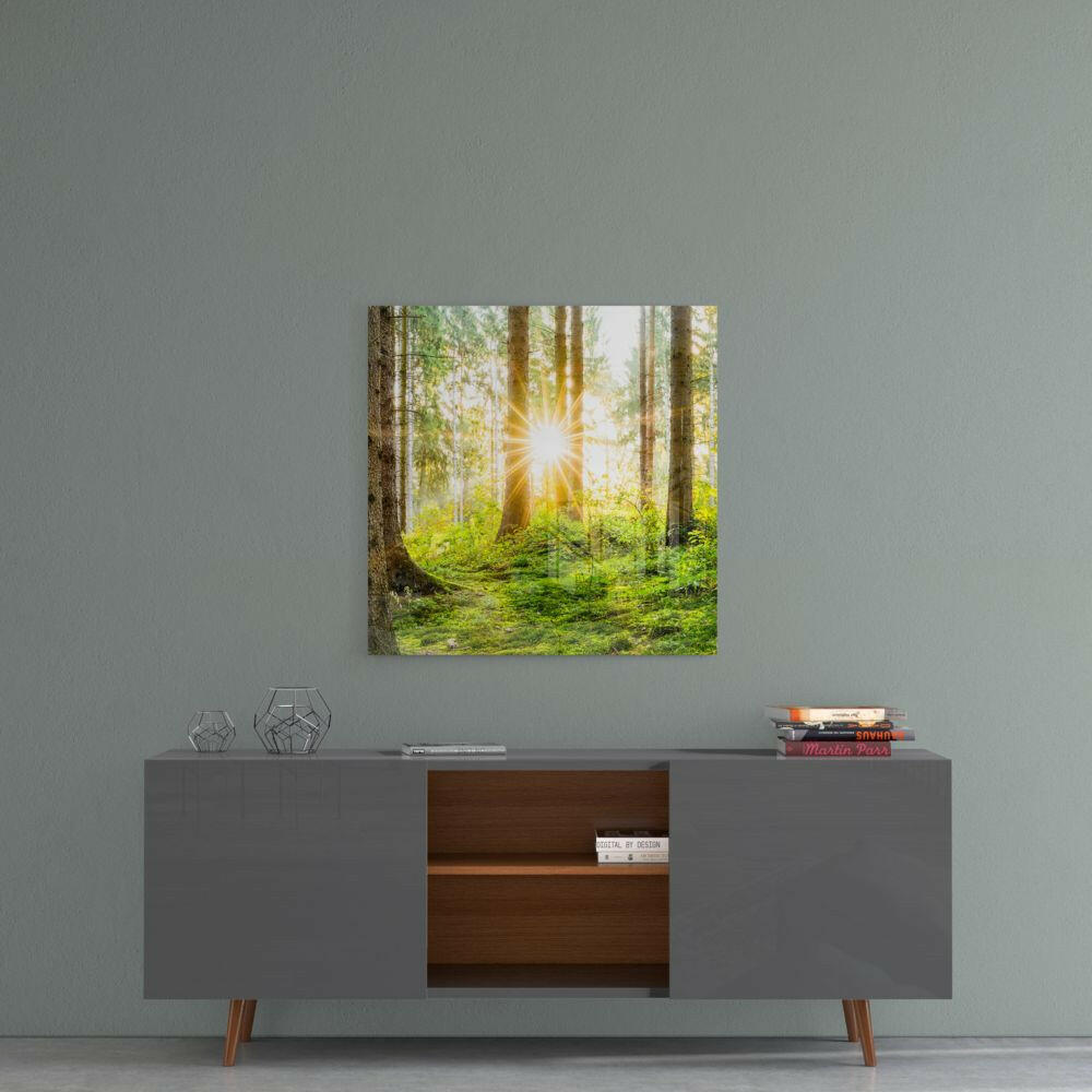 Forest Glass Wall Art.