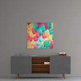Balloons Glass Wall Art.