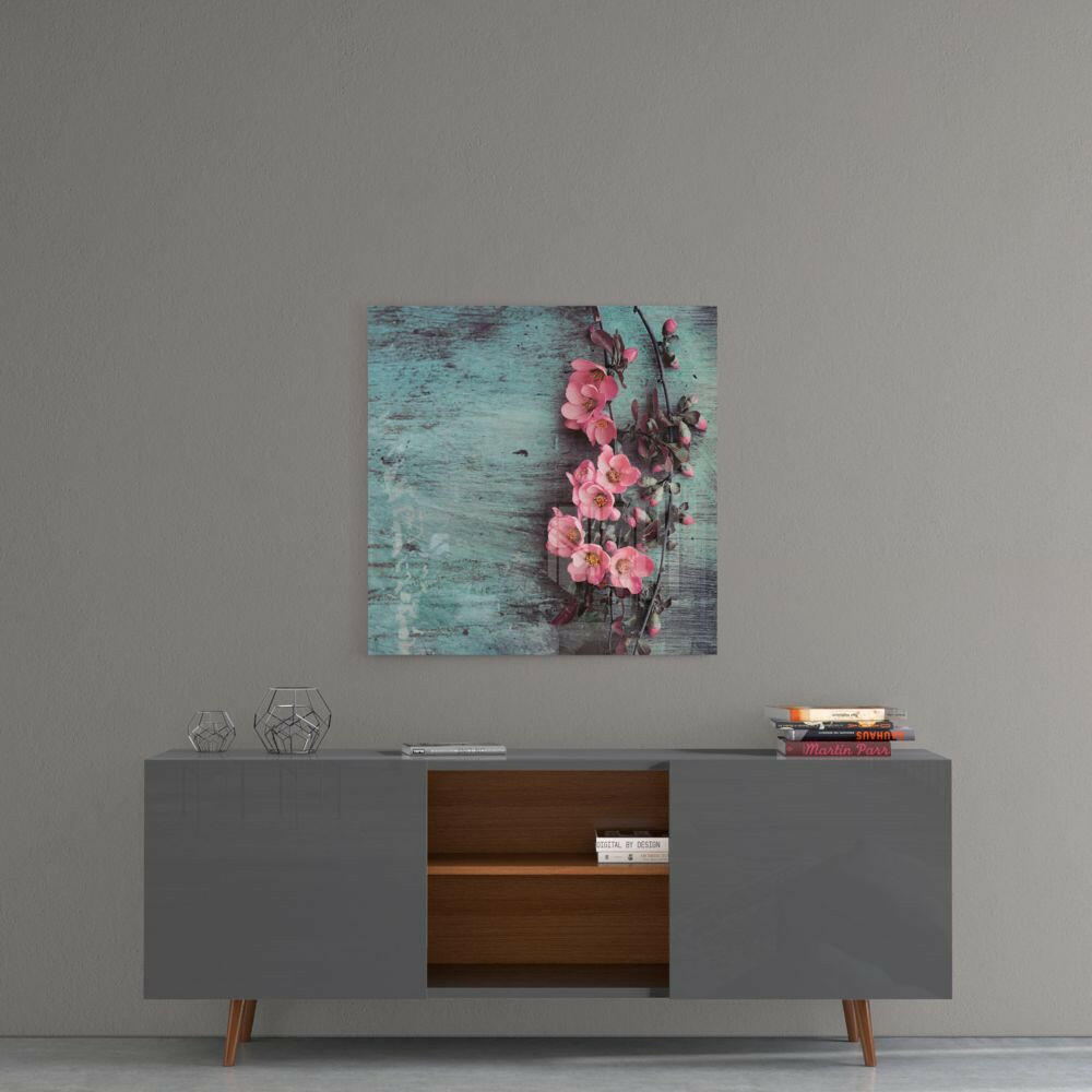 Flower Glass Wall Art.
