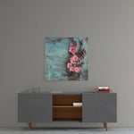 Flower Glass Wall Art.