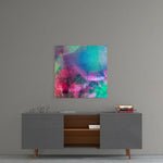 Dandelion Glass Wall Art.
