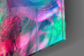 Dandelion Glass Wall Art.