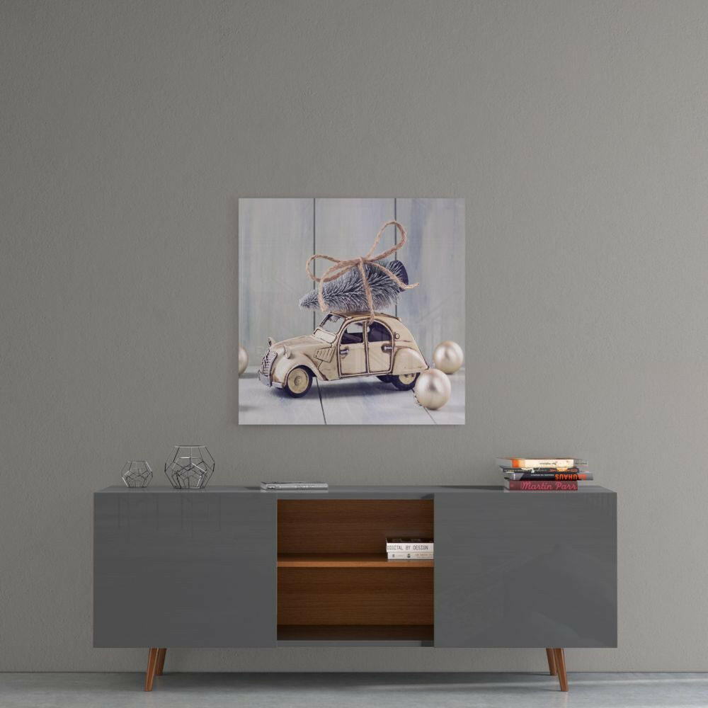 Citroen Glass Wall Art.