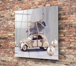 Citroen Glass Wall Art.