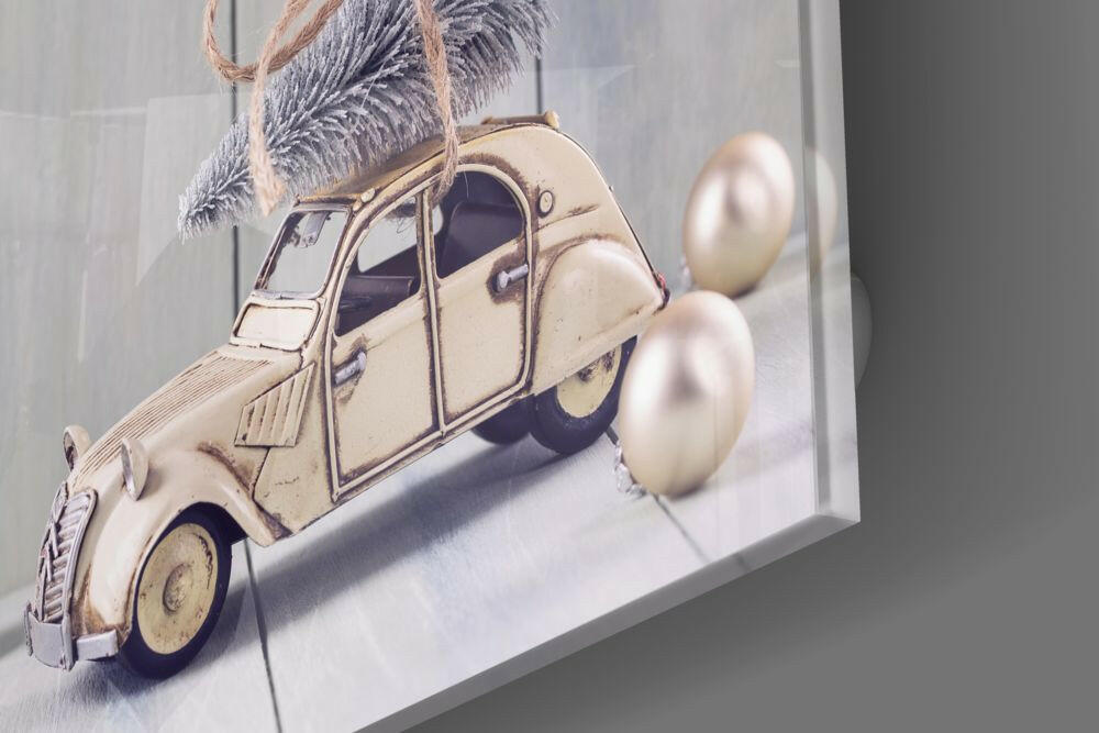 Citroen Glass Wall Art.