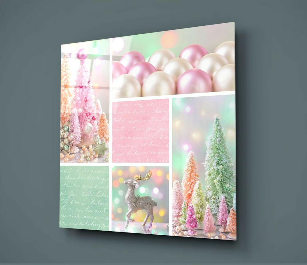 Christmas Glass Wall Art.