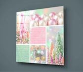 Christmas Glass Wall Art.