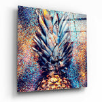 Pineapple Glass Wall Art.