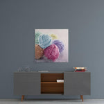 Colored Balls Glass Wall Art.