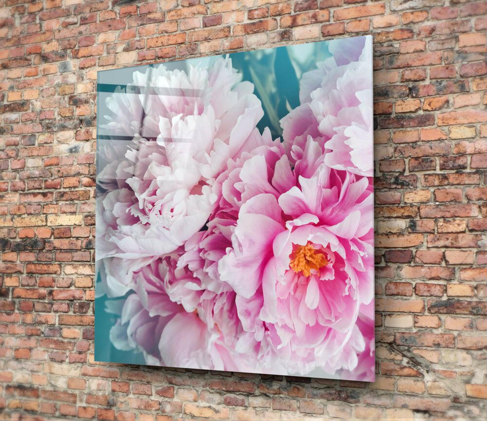 Flower Glass Wall Art.