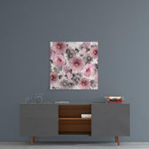 Flower Glass Wall Art.
