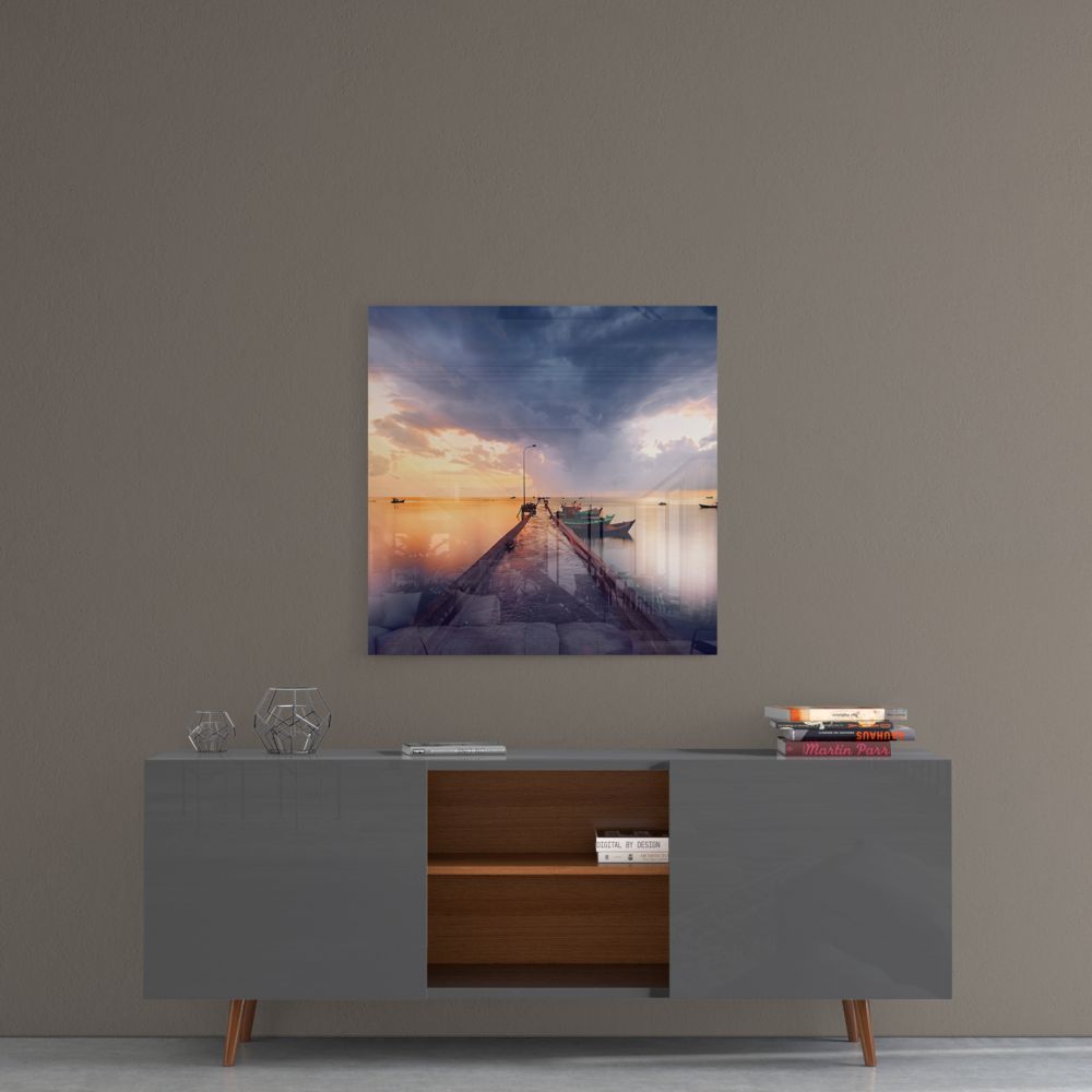 Dock Glass Wall Art.