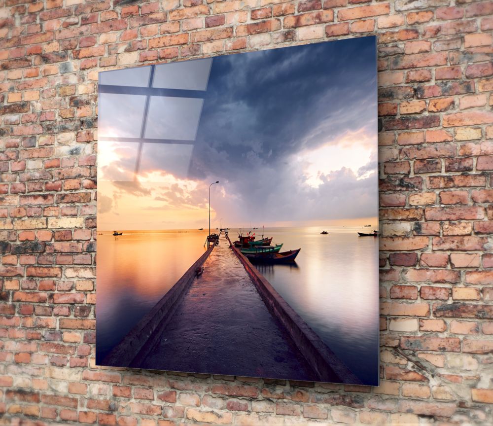 Dock Glass Wall Art.