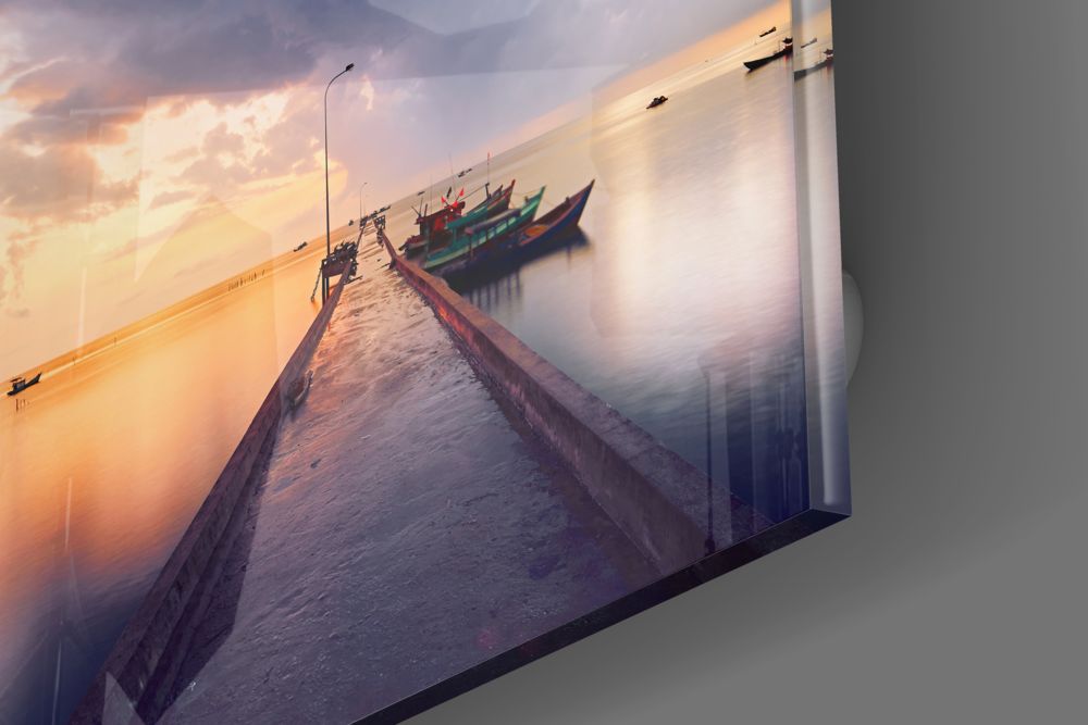 Dock Glass Wall Art.