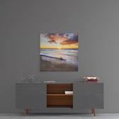 Sunset Glass Wall Art.