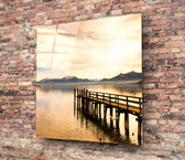 Dock Glass Wall Art.