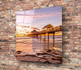 Dock Glass Wall Art.
