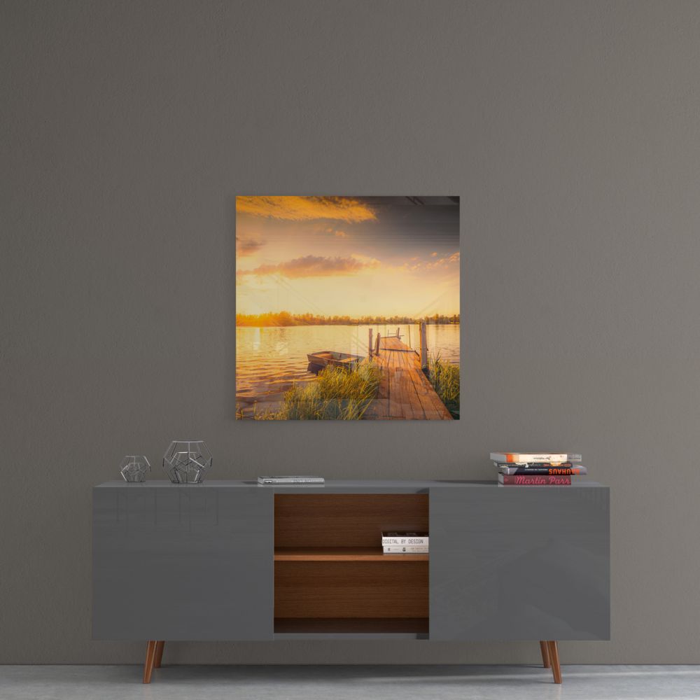 Dock Glass Wall Art.