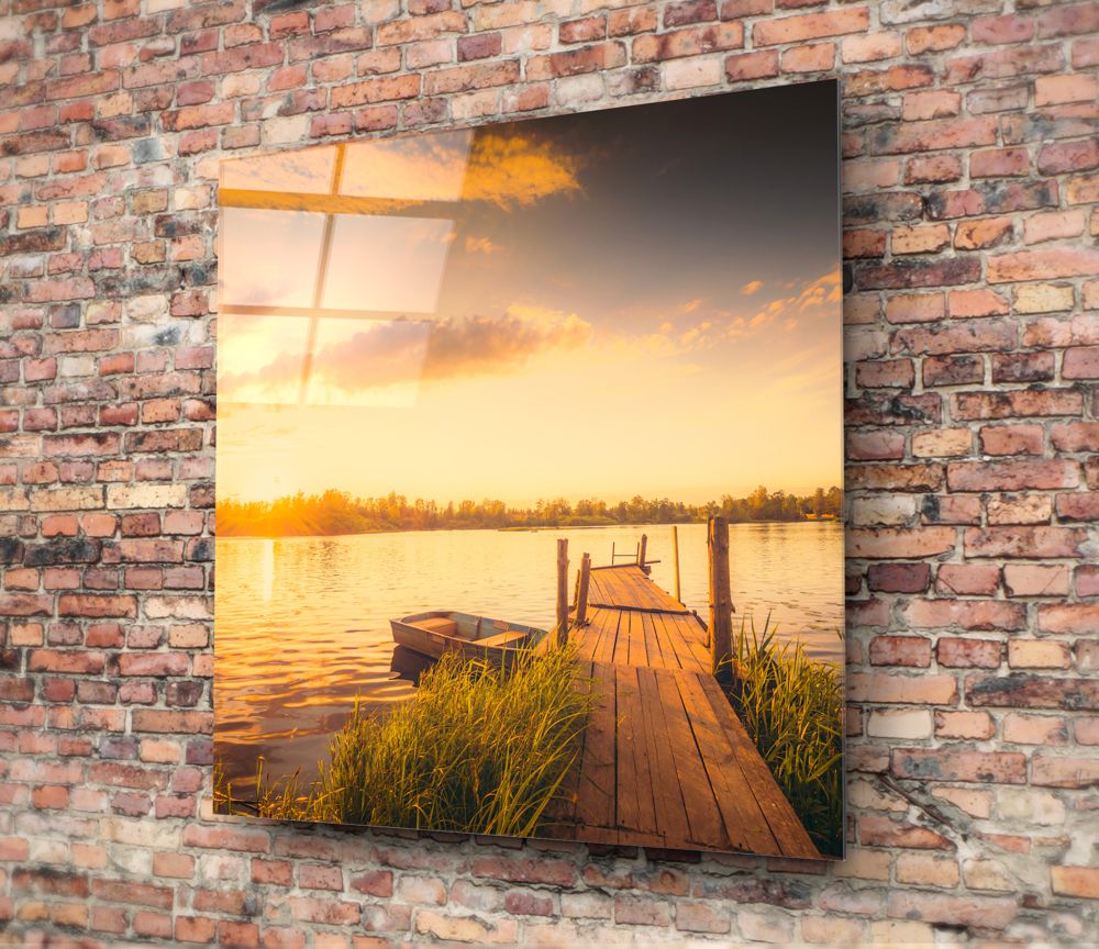 Dock Glass Wall Art.