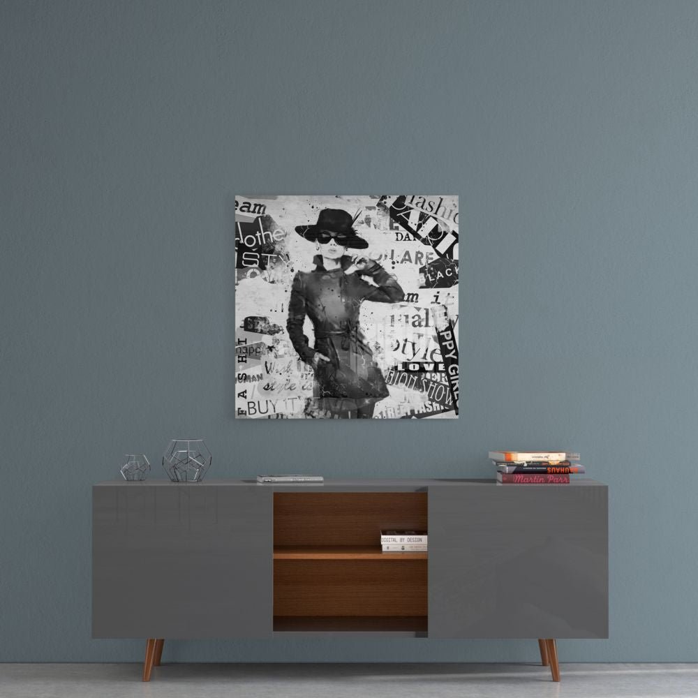 Fashion Glass Wall Art.