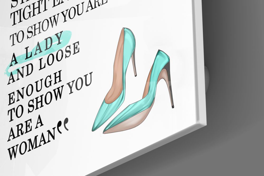 Dress Glass Wall Art.