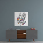 Dog Glass Wall Art.