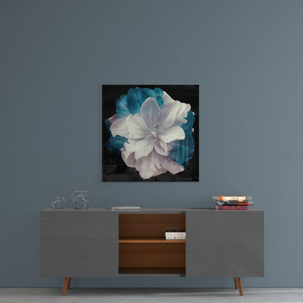 Floral Glass Wall Art.