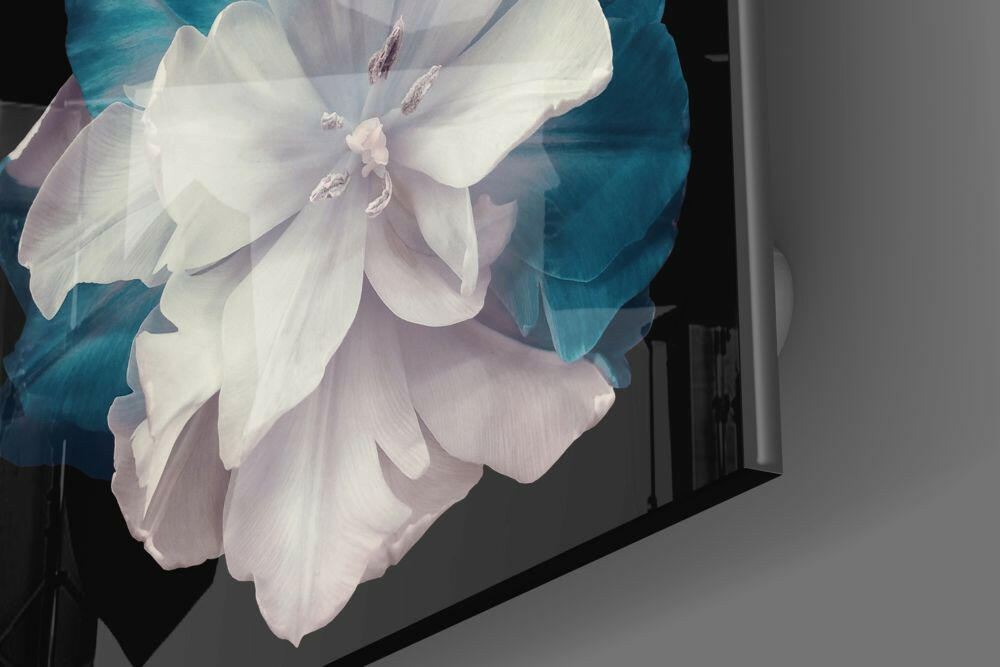 Floral Glass Wall Art.