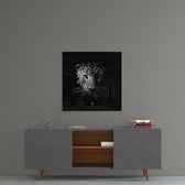 Leopard Glass Wall Art.