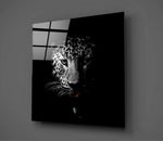 Leopard Glass Wall Art.