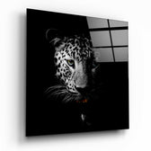 Leopard Glass Wall Art.