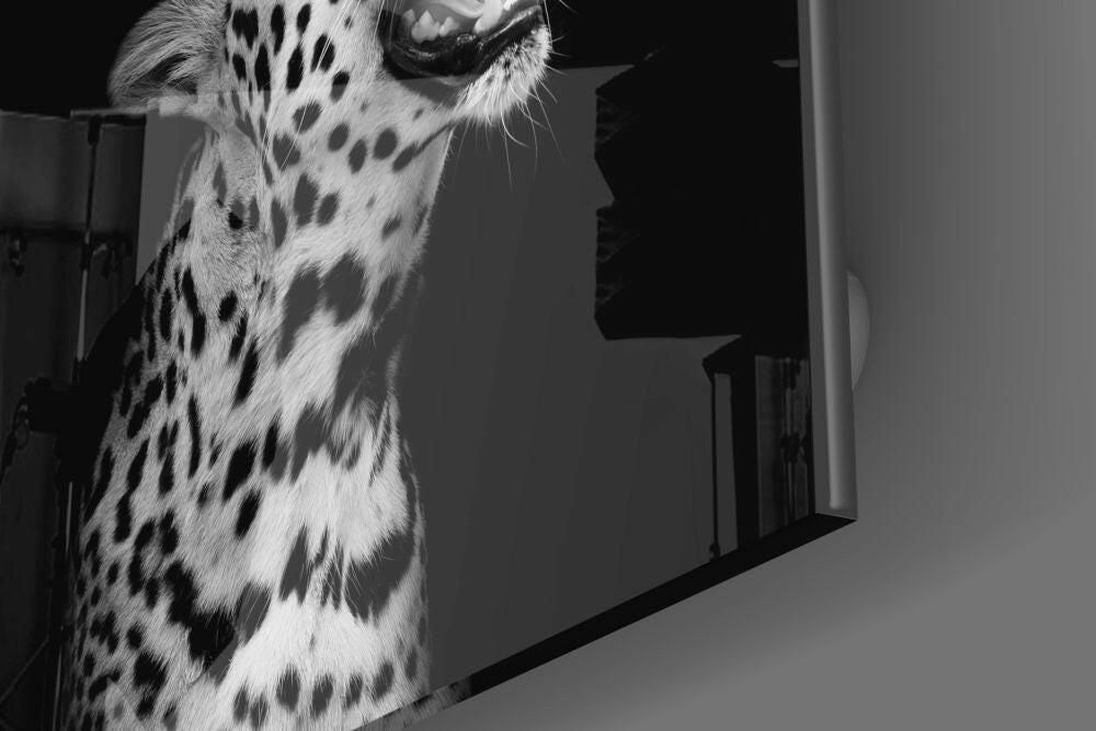 Leopard Glass Wall Art.