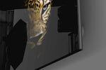 Leopard Glass Wall Art.