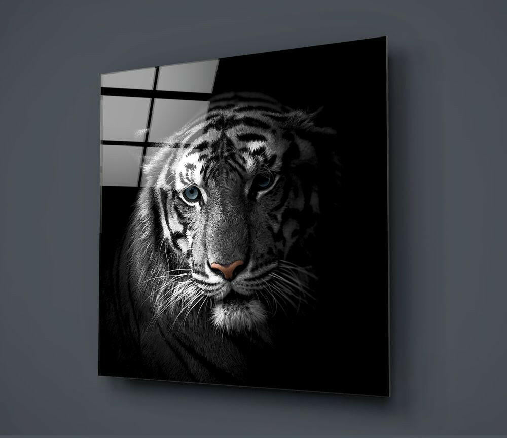 Tiger Glass Wall Art.