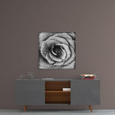 Rose Glass Wall Art.
