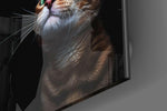 Kitten Glass Wall Art.