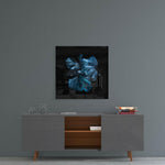 Betta Fish Glass Wall Art.