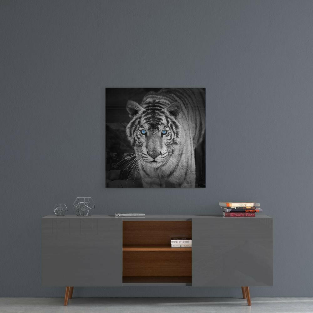 Tiger Glass Wall Art.