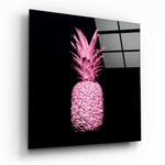 Pineapple Glass Wall Art.
