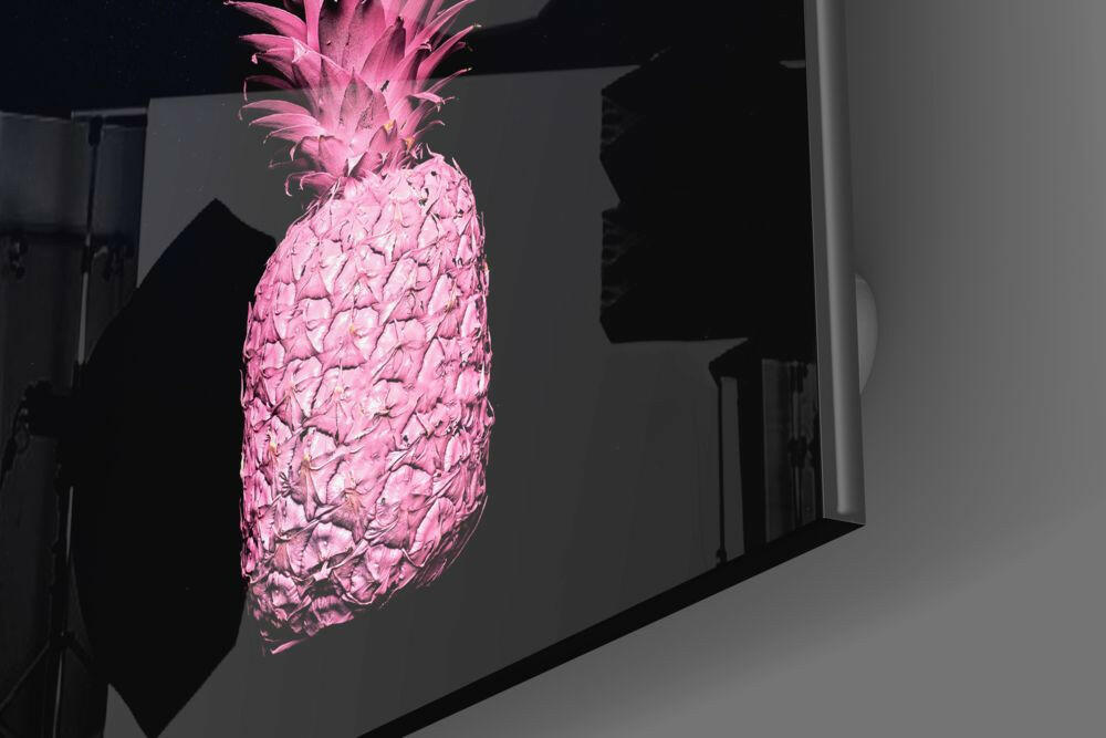 Pineapple Glass Wall Art.