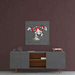 Dog Glass Wall Art.