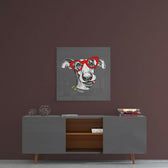 Dog Glass Wall Art.