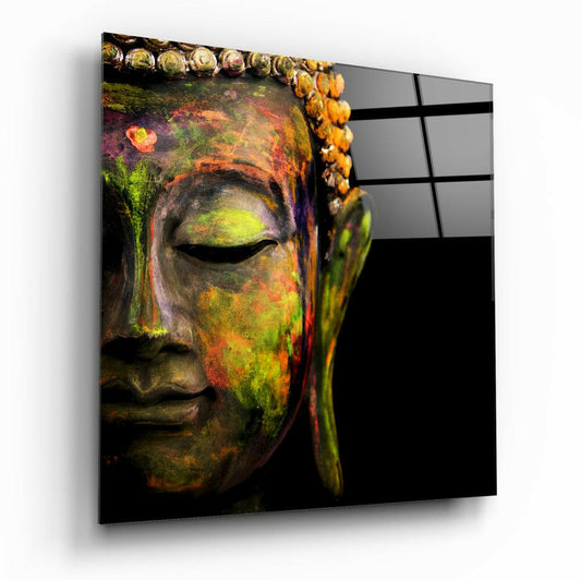 Buddha Glass Wall Art.