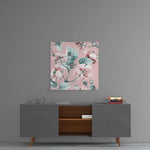 Flower Glass Wall Art.