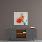 Flower Glass Wall Art.